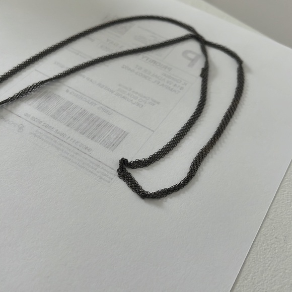 Tiffany and co silver heart necklace open heart - Picture 7 of 10